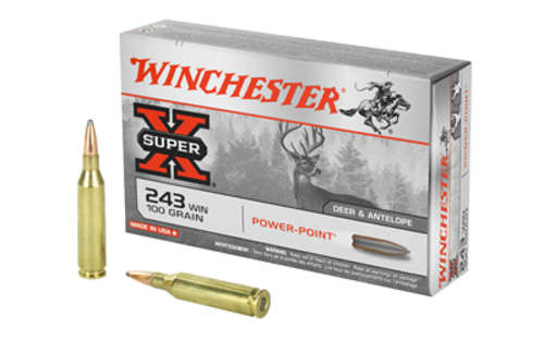 Ammunition Winchester Ammunition Super X 243Win WIN SPRX 243WIN 100GR PP 20/200